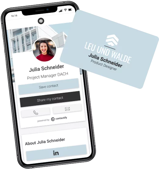 Digital Business Card and Profile