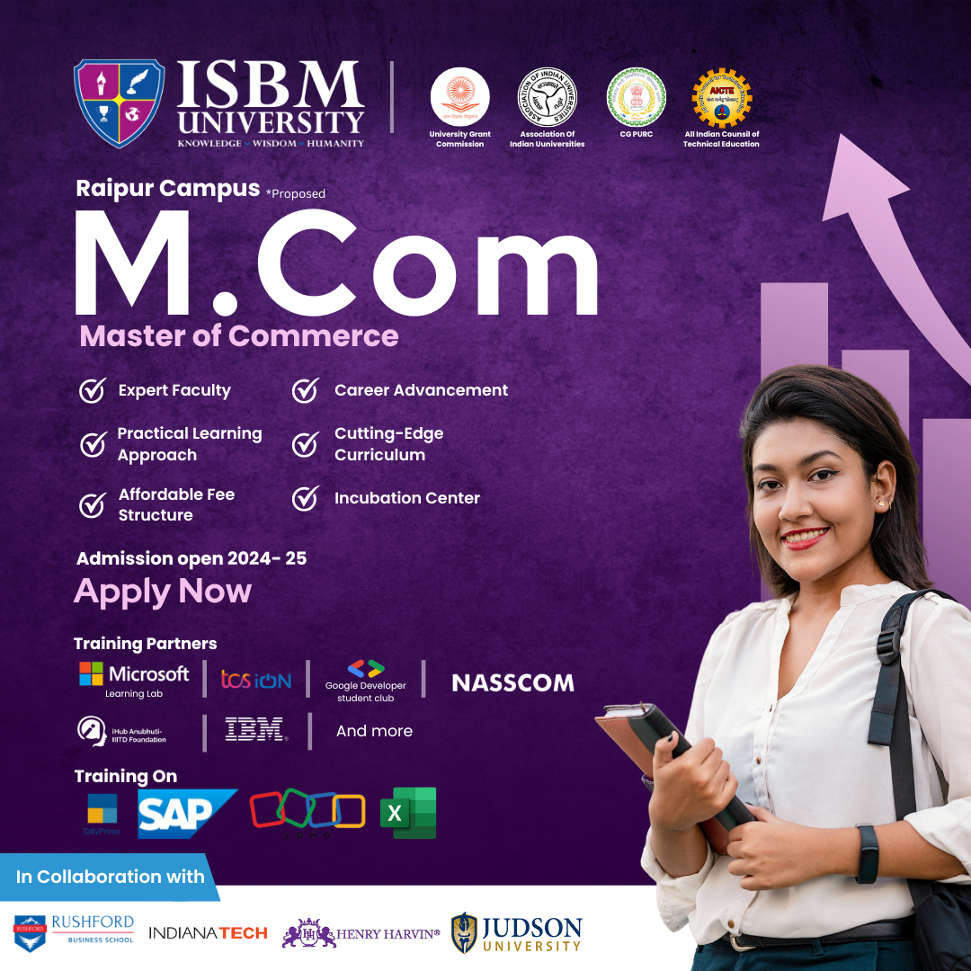 
                                    M.com